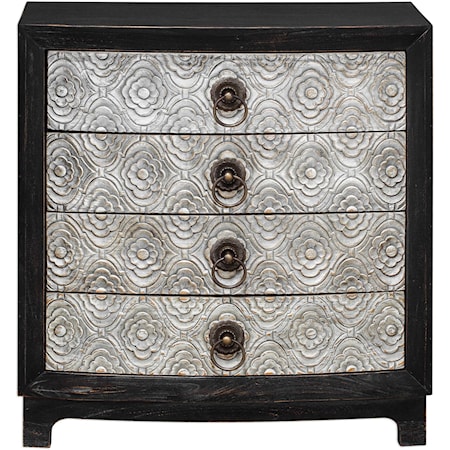 Ramila Hand Carved Accent Chest