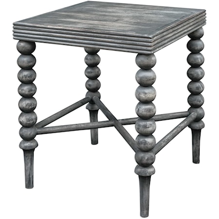 Kunja Gray End Table