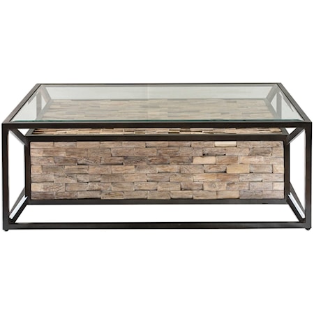 Kono Reclaimed Teak Coffee Table