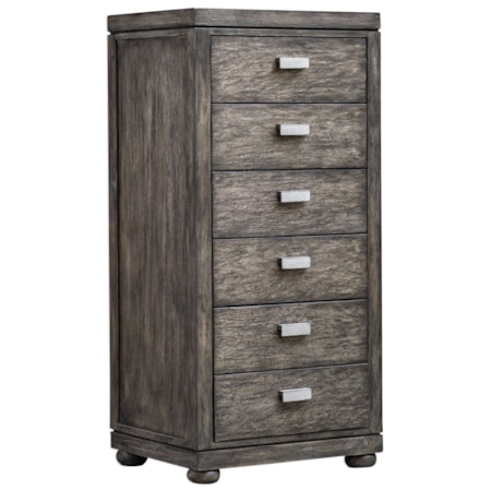 Chayton Driftwood Gray Drawer Chest