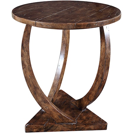 Pandhari Round Accent Table