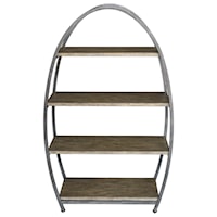  Matisa Textured Steel Etagere