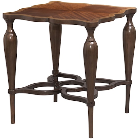 Varatella Kara Wood Accent Table