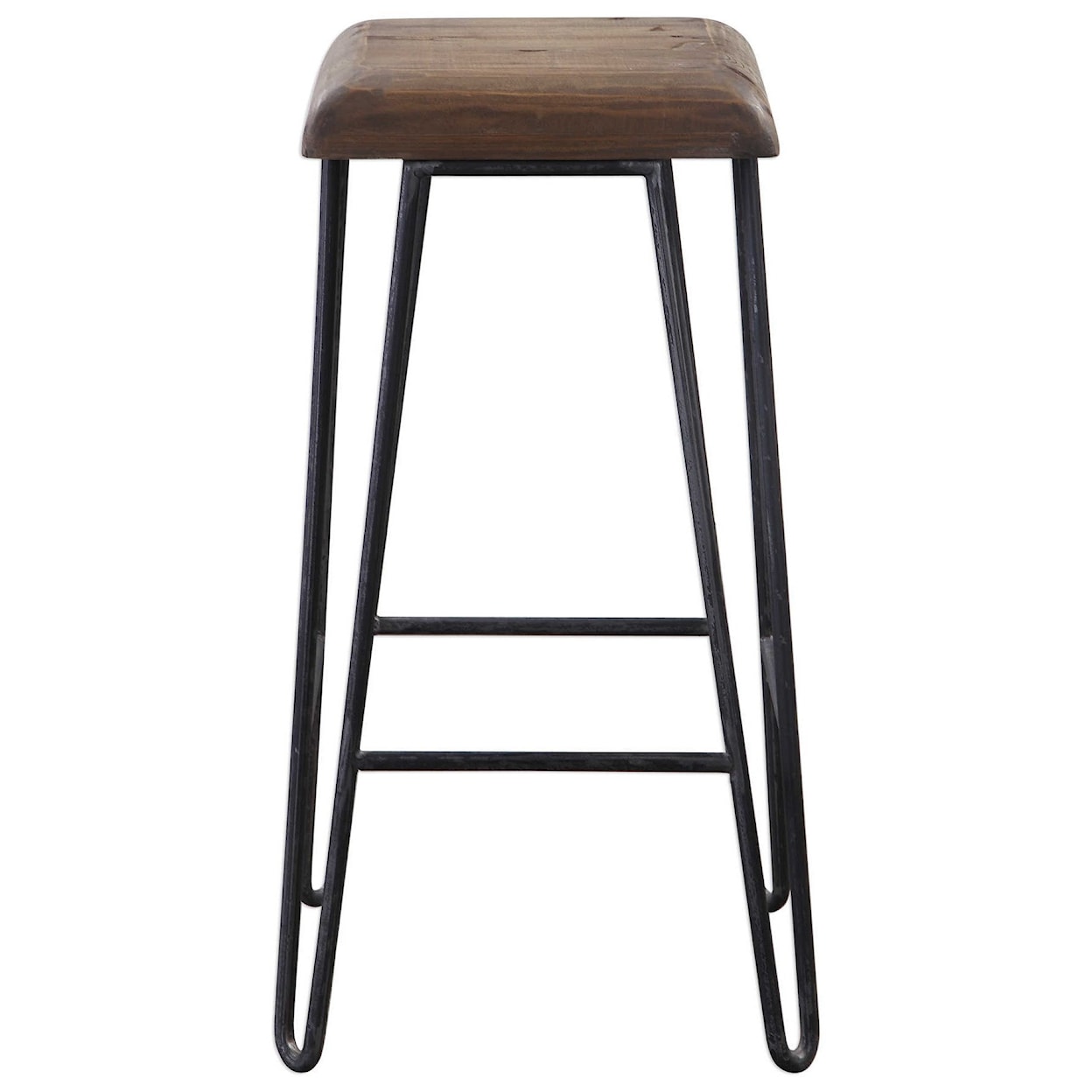 Uttermost Accent Furniture - Stools Albie Industrial Bar Stool