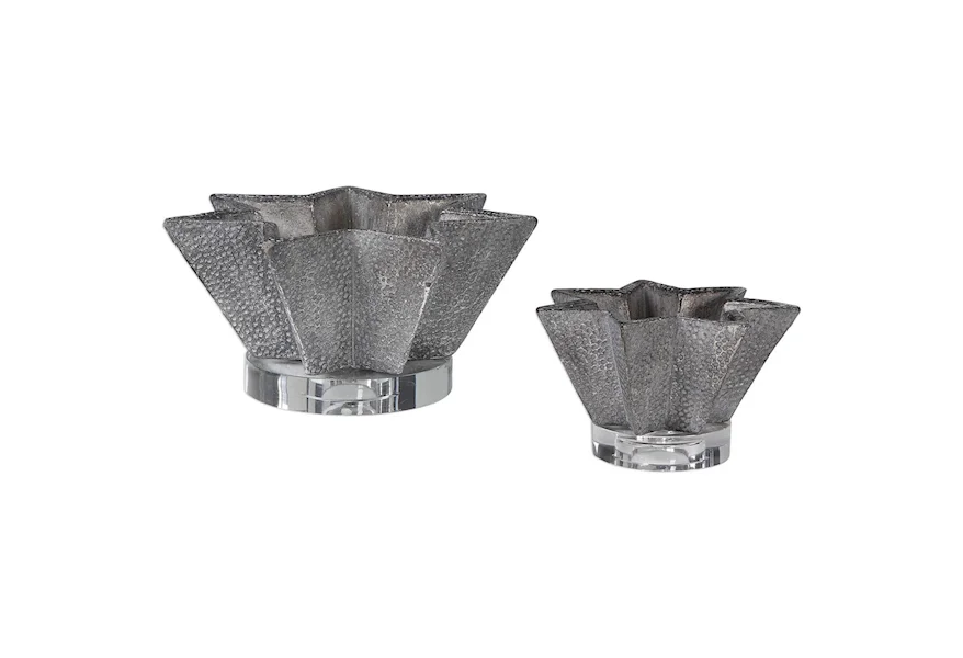 Accessories Kayden Star-Shaped Bowls (Set of 2) by Uttermost at Sheely's Furniture & Appliance
