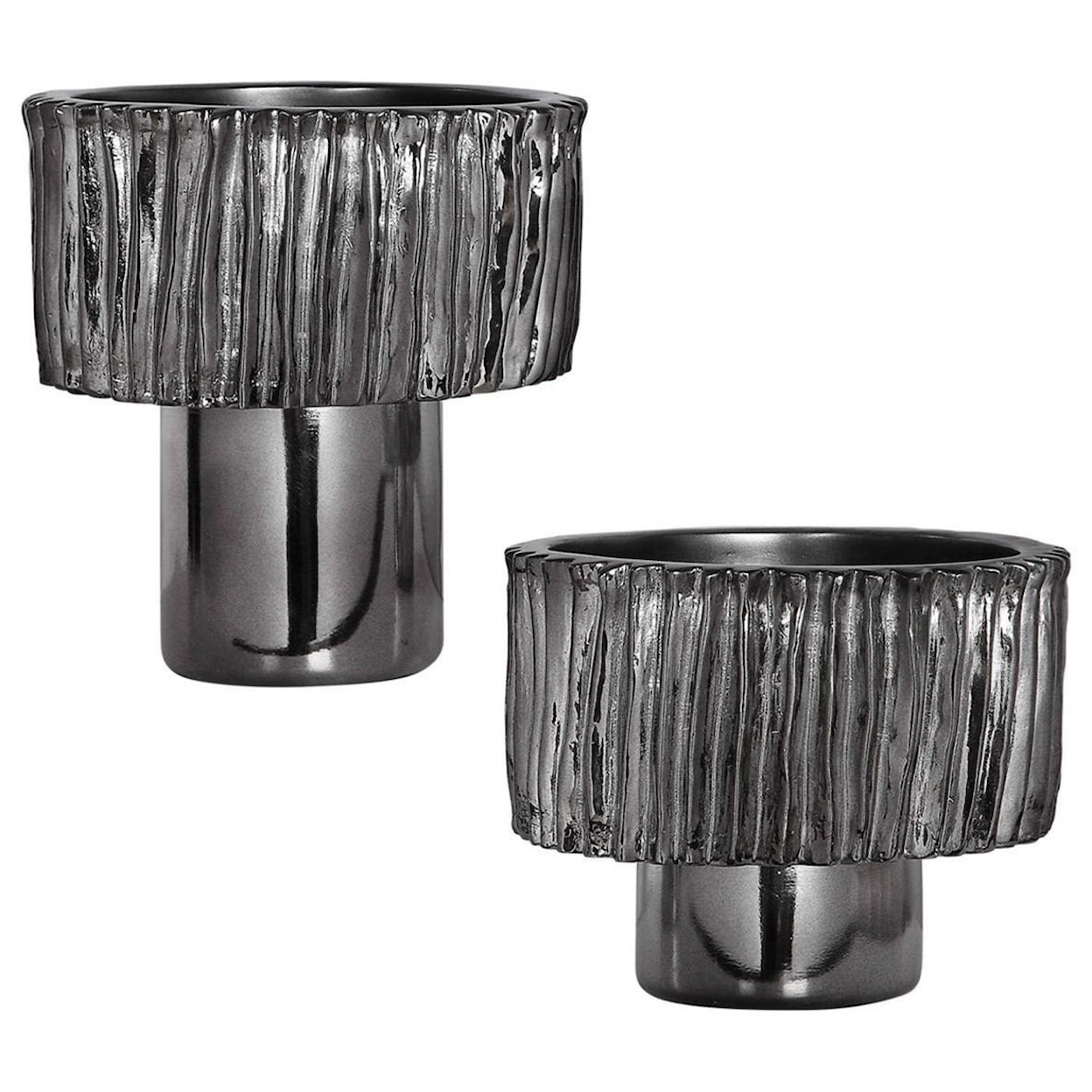 Uttermost Accessories Zosia Nickel Bowls, Set/2