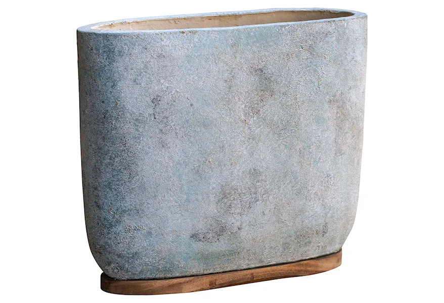 Accessories Menja Aged Bowl by Uttermost at Town and Country Furniture 