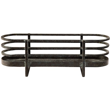 Neil Rustic Bronze Tray