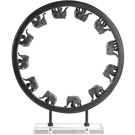 Elephant Walk Sculpture