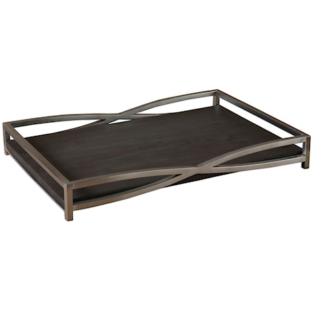 Hima Dark Walnut Tray