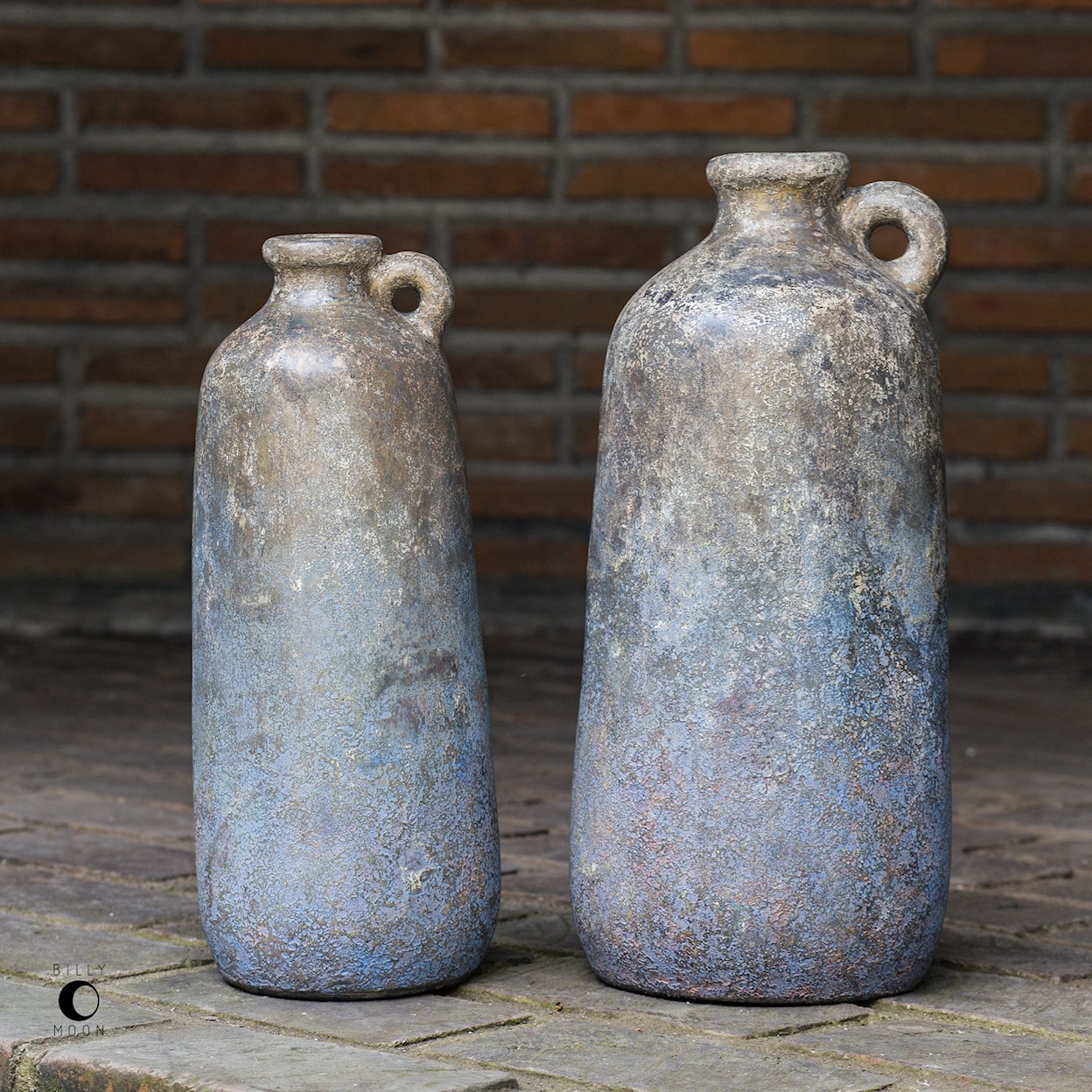 Uttermost Accessories Ragini Terracotta Bottles, S/2