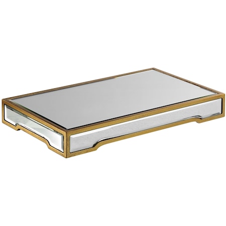 Carly Mirrored Tray