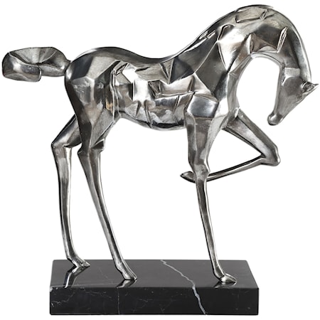 Phoenix Horse Sculpture