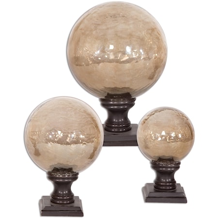 Lamya Finials Set of 3