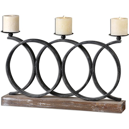 Kra Iron Candelabra