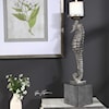 Uttermost Accessories - Candle Holders Seahorse Silver Candleholder
