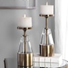 Uttermost Accessories - Candle Holders Theirry Crystal Candleholders, Set/2