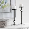 Uttermost Accessories - Candle Holders Daelan Contemporary Candleholders, S/2