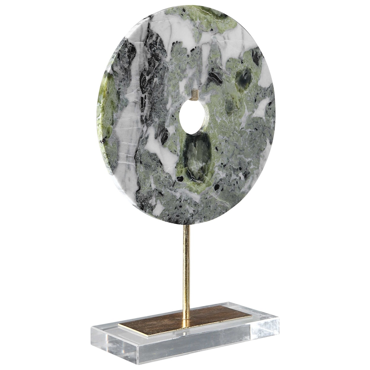 Uttermost Accessories - Statues and Figurines Irelyn Marble Disk Sculpture