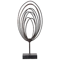 Remi Steel Ring Sculpture