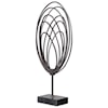 Uttermost Accessories - Statues and Figurines Remi Steel Ring Sculpture