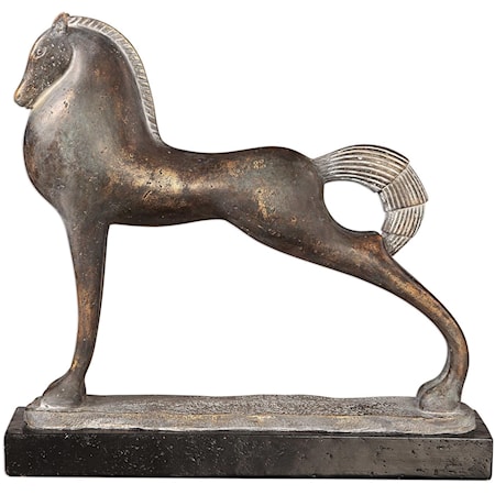 Epeius Bronze Horse Statue