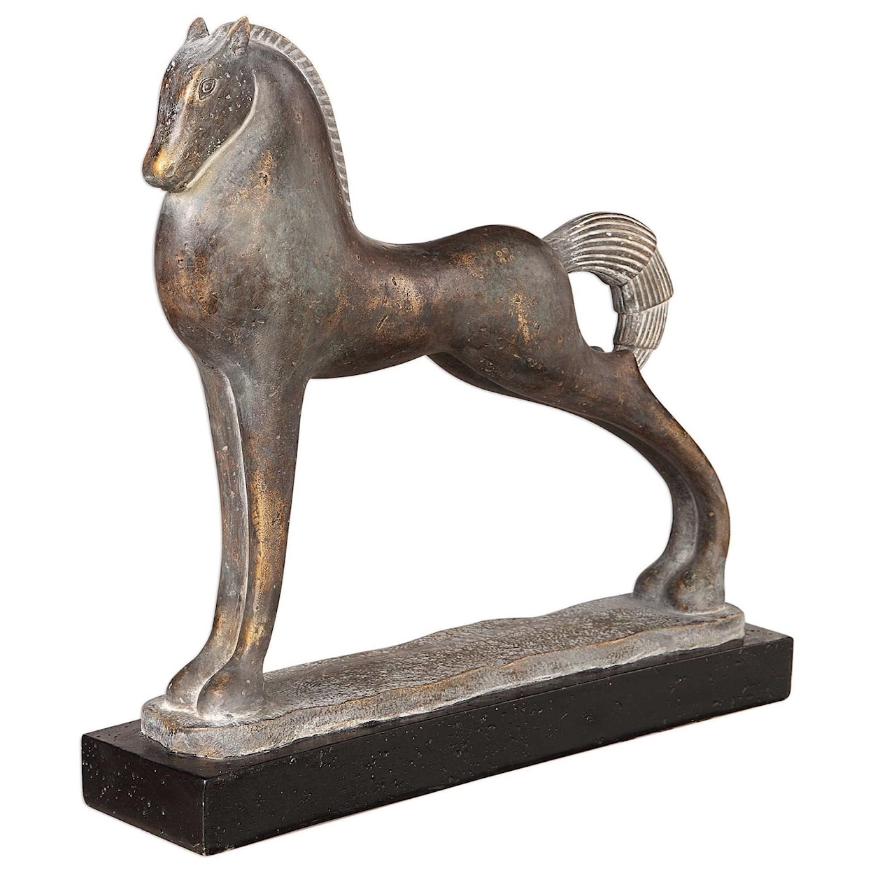 Uttermost Accessories - Statues and Figurines Epeius Bronze Horse Statue