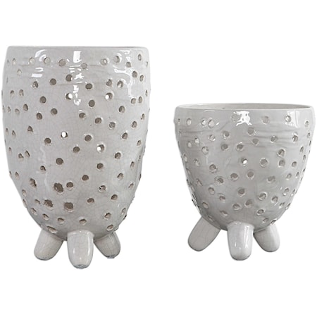 Milla Mid-Century Modern Vases, S/2