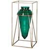Uttermost Accessories - Vases and Urns Ariga Emerald Green Vase