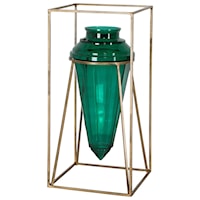 Ariga Emerald Green Vase