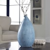 Uttermost Accessories - Vases and Urns Sky Blue Vase