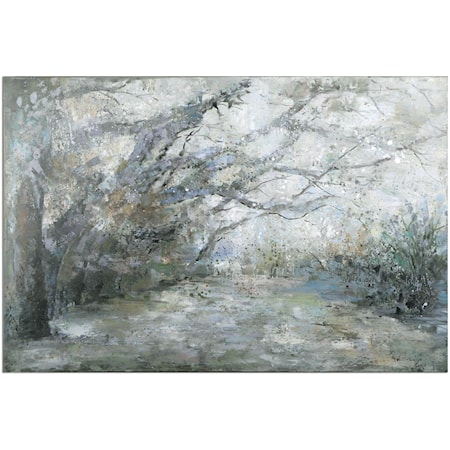 Forest Lane Canvas Art