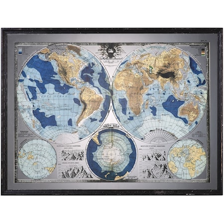 Mirrored World Map