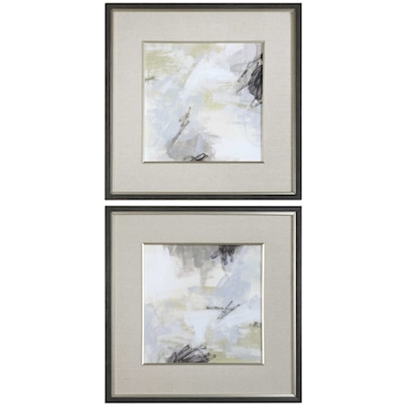 Abstract Vistas Framed Prints Set of 2