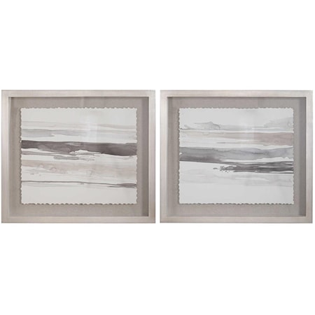 Neutral Landscape Framed Prints, Set/2