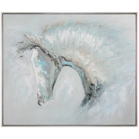 Ice Illusion Horse Art