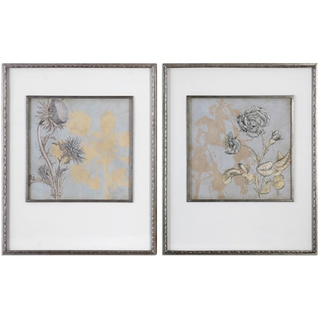Shadow Florals (Set of 2)