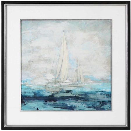 Into The Distance Sailing Print