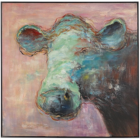 Matty The Cow Animal Art