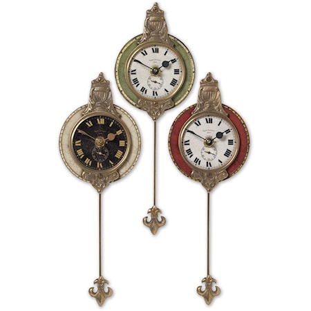 Monarch Clocks Set of 3