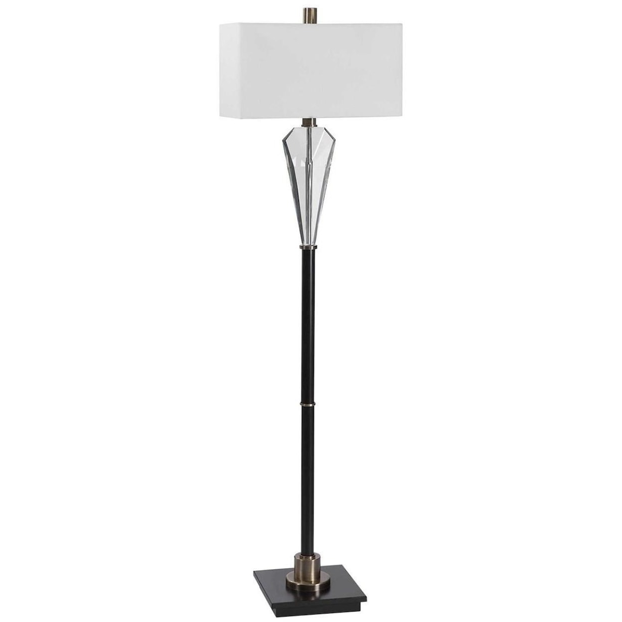 Uttermost Floor Lamps Cora Contemporary Floor Lamp