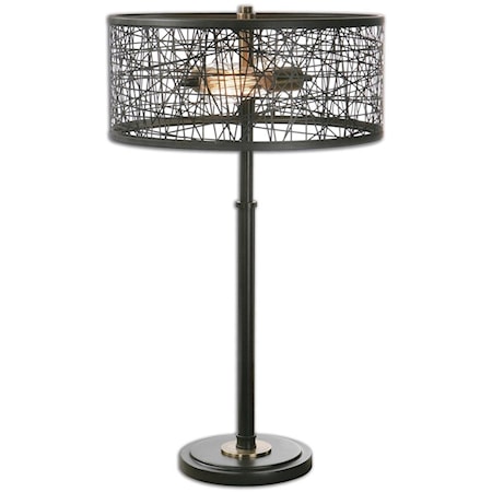 Alita Black Table Lamp