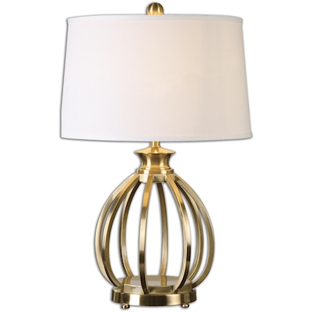 Decimus Brass Lamp