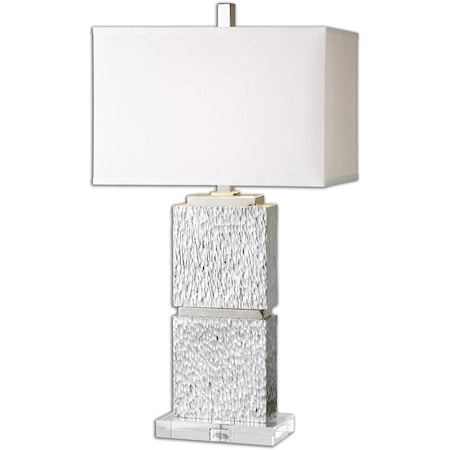 Eumelia Silver Table Lamp