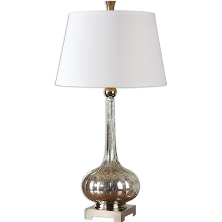 Oristano Mercury Glass Lamp