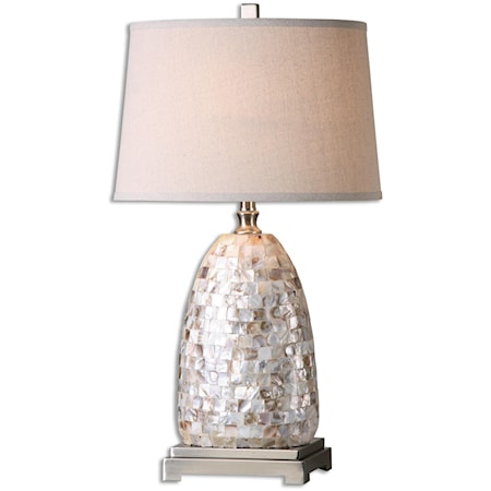 Capurso Capiz Shell Table Lamp