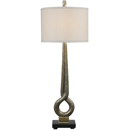Jandari Golden Bronze Lamp