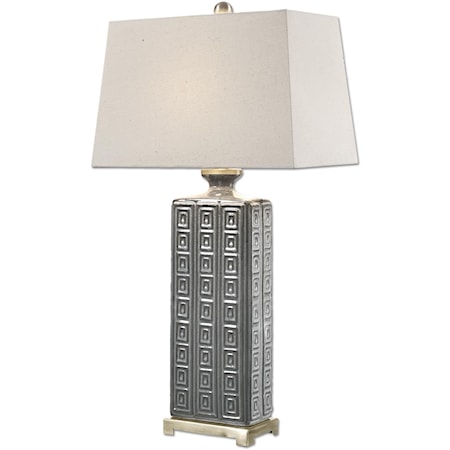 Casale Aged Gray Lamp