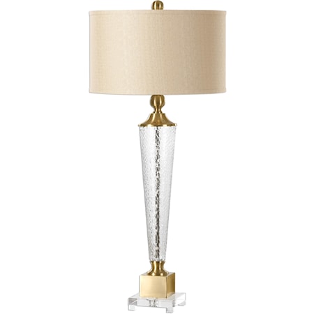 Credera Textured Glass Lamp