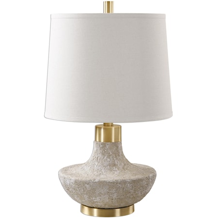 Volongo Stone Ivory Lamp